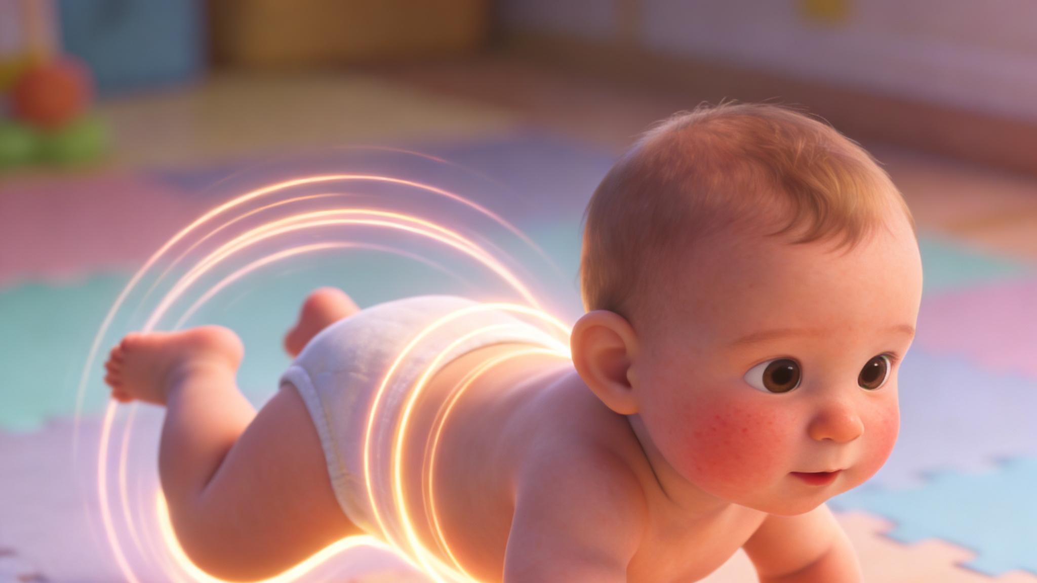 宝宝满地滚？恭喜！这是大运动的“黄金枢纽期”