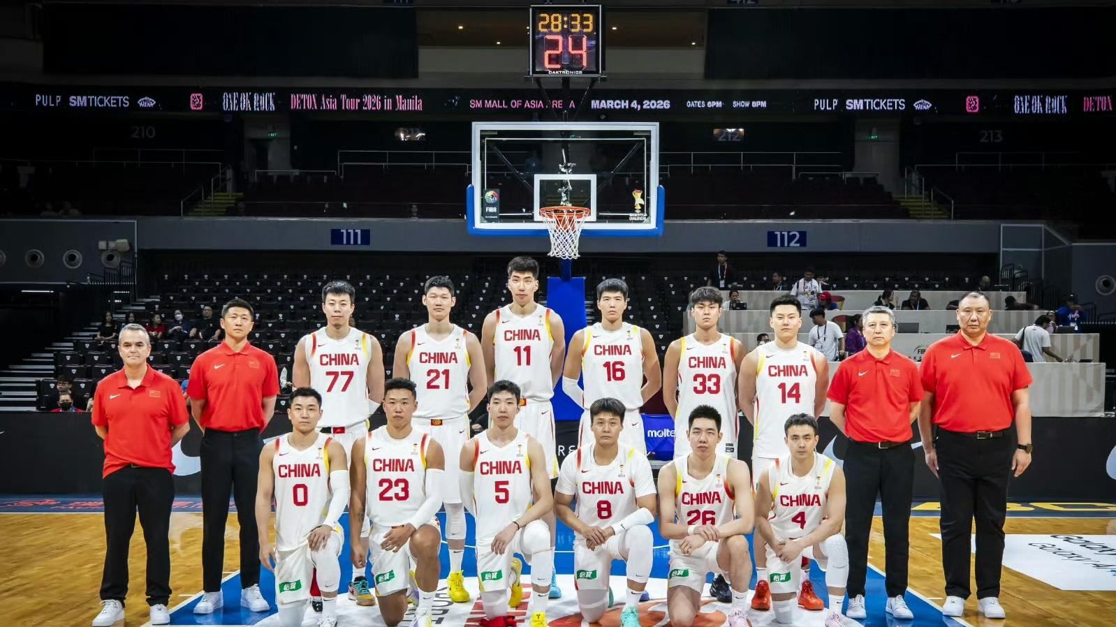 中国男篮暂列小组第三，最后一轮依旧生死战，对日主场定在沈阳！