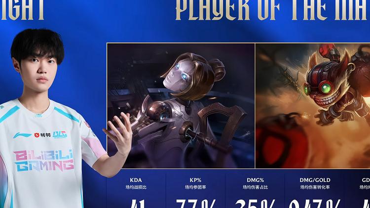 BLG碾压TES豪取三连胜，Bin赛后采访，一句话杀人诛心