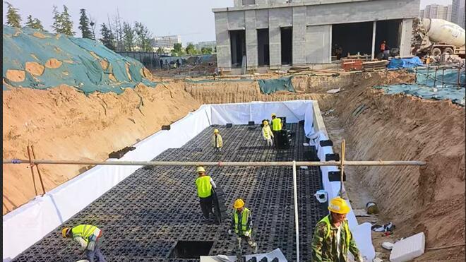 别修老式水池 雨水模块性价比拉满