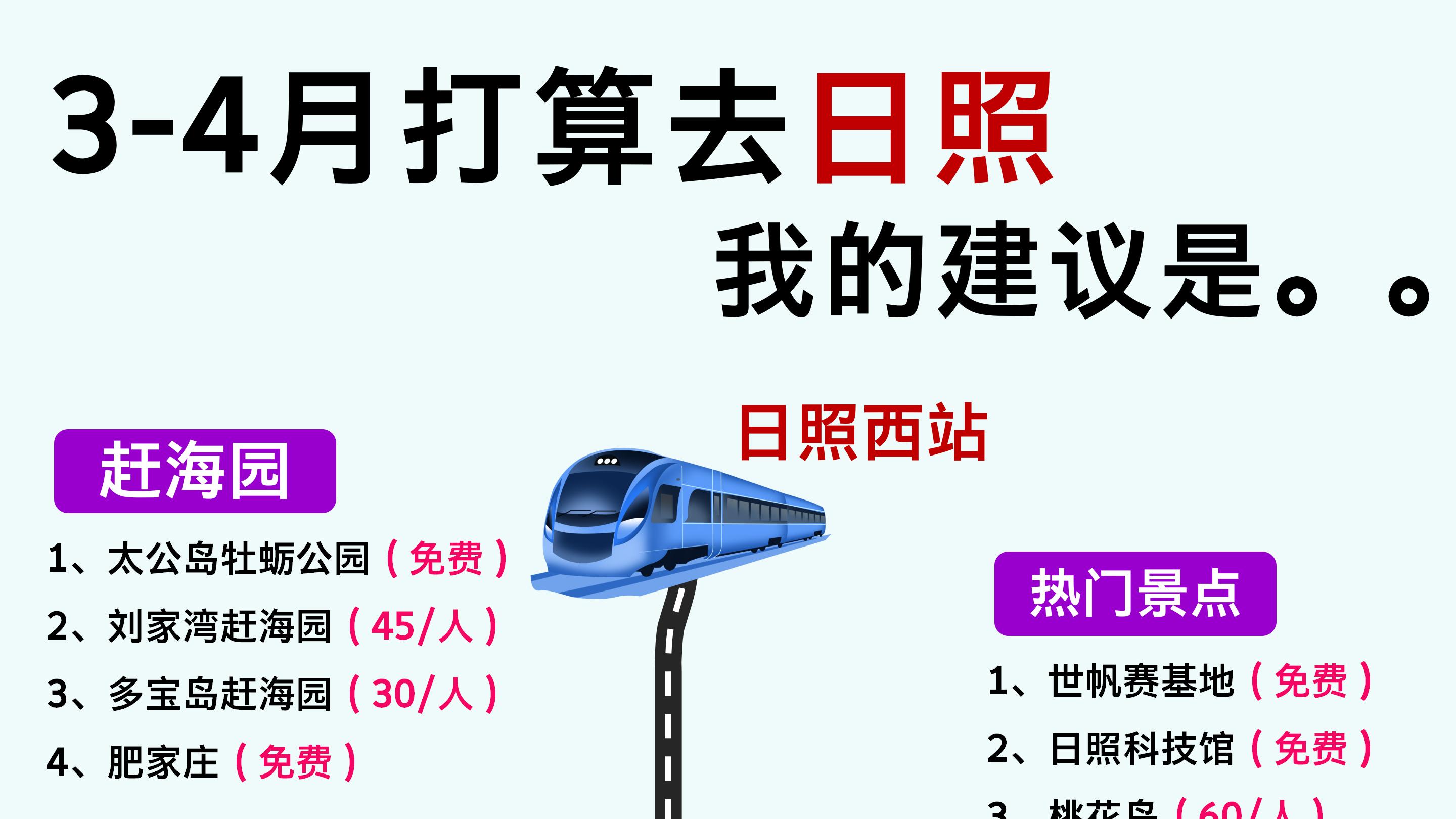 对自己做的日照旅游攻略满意哭（复盘版）