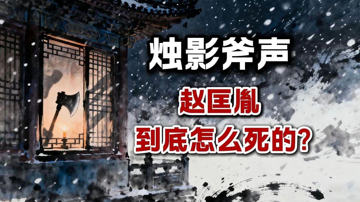 赵匡胤之死——烛影斧声下的千年之问：赵光义，你是否弑兄夺位？