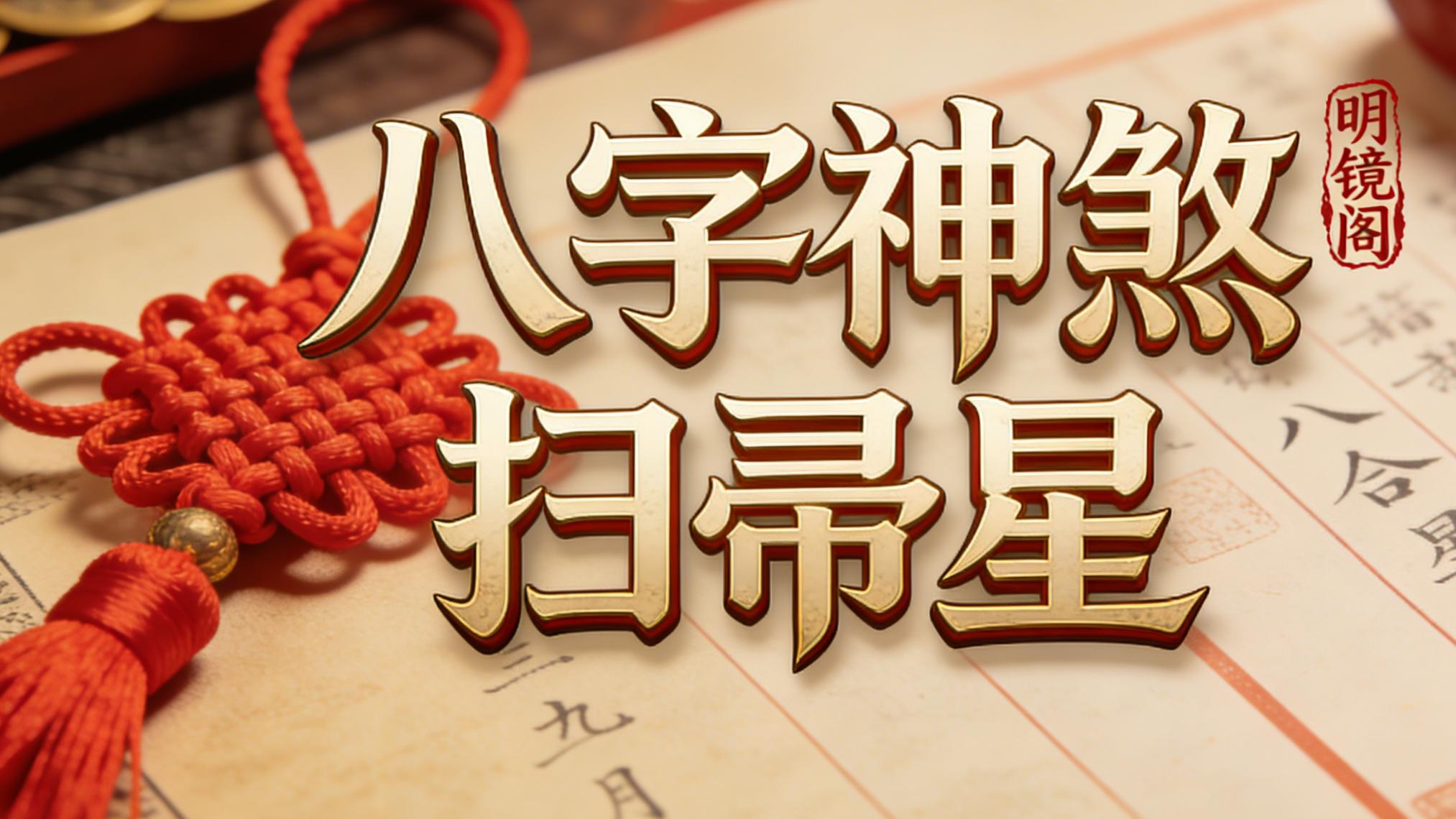 扫帚星合婚神煞判定方法及作用意义详解——风水命理师王镜海