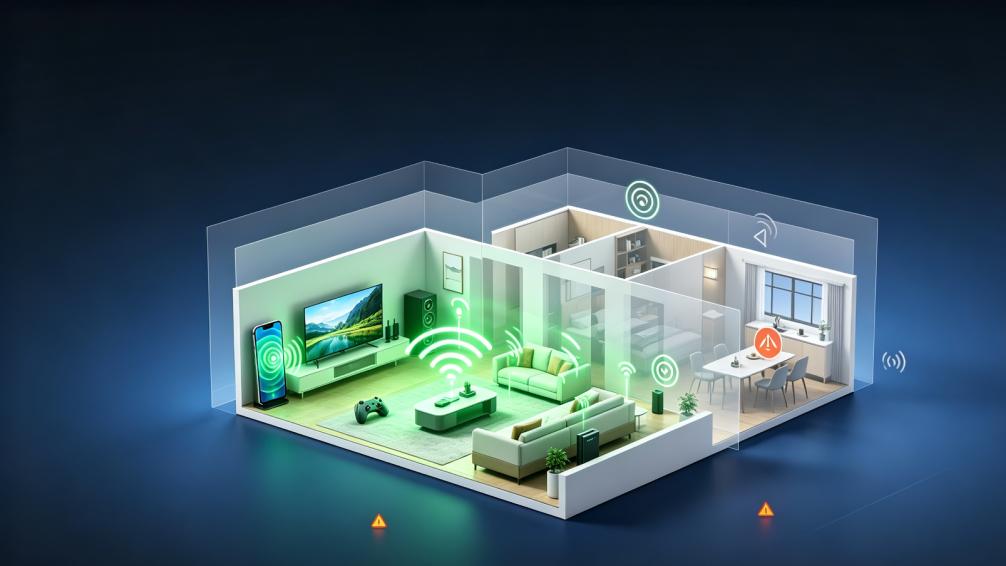 运营商超千兆业务规模上量：FTTR 1+N成大户型Wi-Fi覆盖最优选择