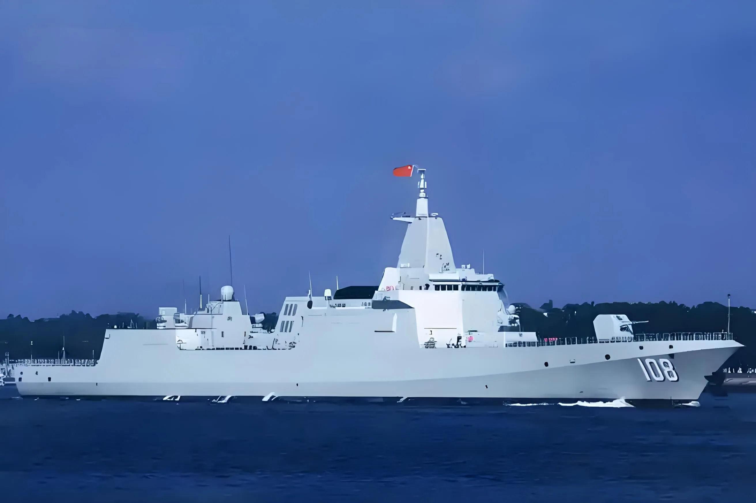 中国海军055vs韩国世宗：雷达大战谁能胜出？