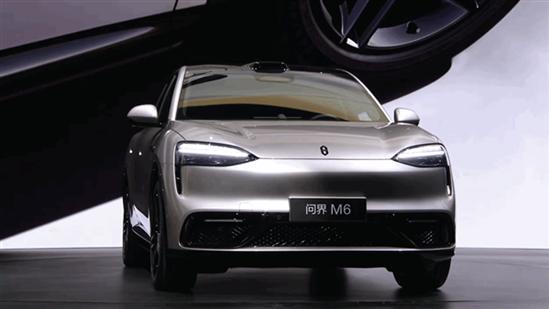 鸿蒙智行问界M6上市15分钟 大定破10000台
