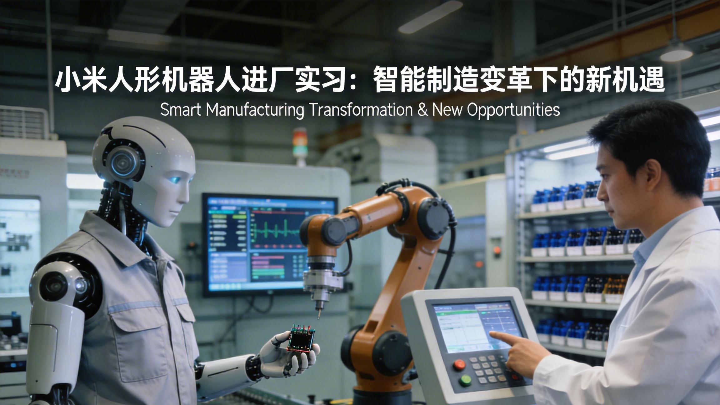 雷军的又一步大棋！小米机器人进厂实习，下一个万亿赛道浮出水面