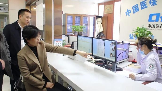 菏泽市医保局到定点医疗机构开展医保经办调研工作