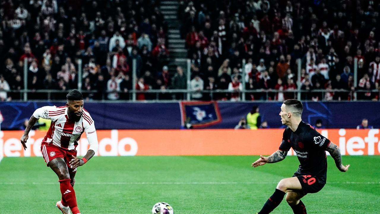 药厂再战奥林匹亚科斯，手握2球优势，晋级欧冠16强不要太轻松