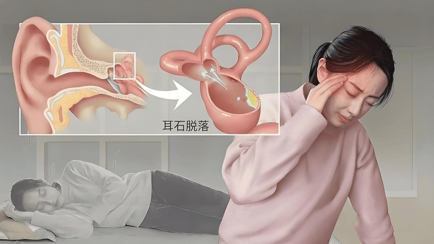 清晨一翻身，世界突然旋转，你耳朵里的“小石头”可能掉了！