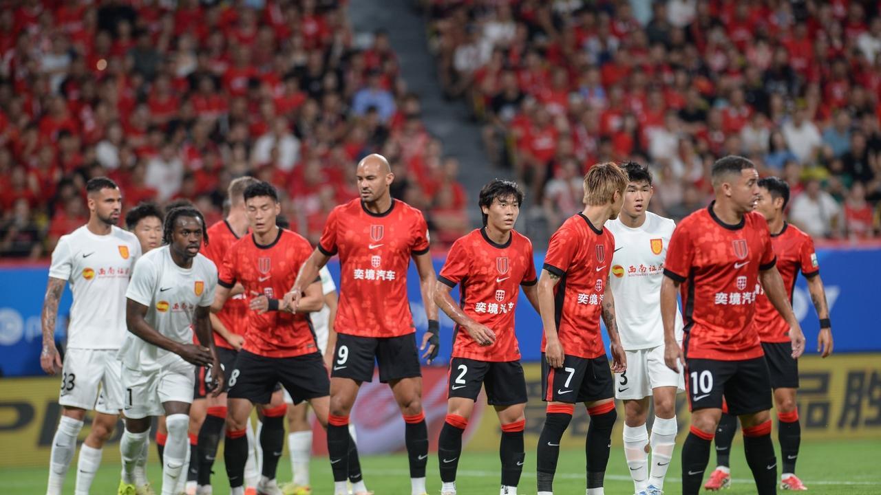 1-1，中超第1遭中超第2逼平，成都蓉城连续2轮不胜