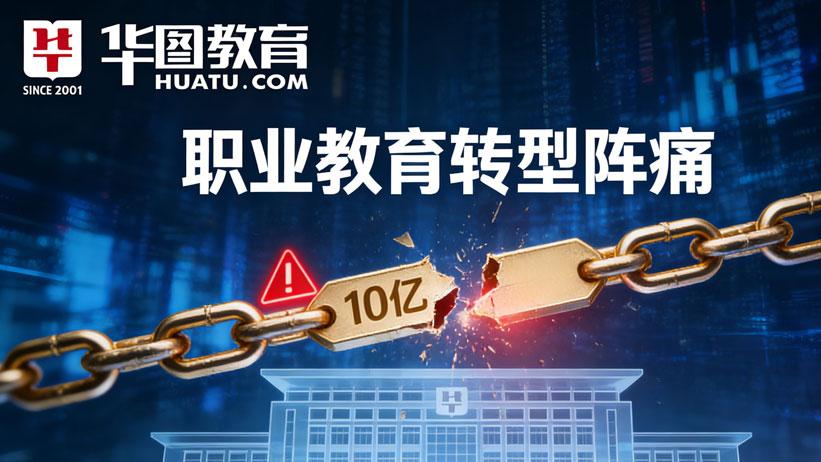 10亿股权冻结背后：华图教育困局折射职业教育转型阵痛