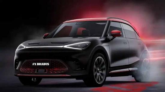 新款smart精灵#1 BRABUS性能版即将上市