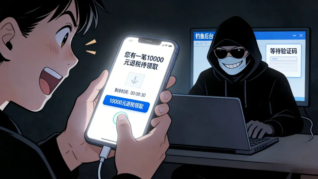 你的退税短信 可能是骗子发的