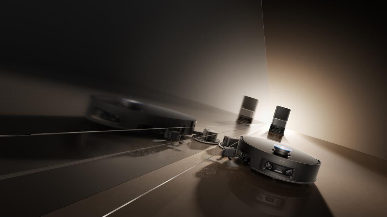 追觅扫地机AWE重磅发布 X60 Pro 圆盘版 ，第二代仿生机械臂突破家庭清洁新极限