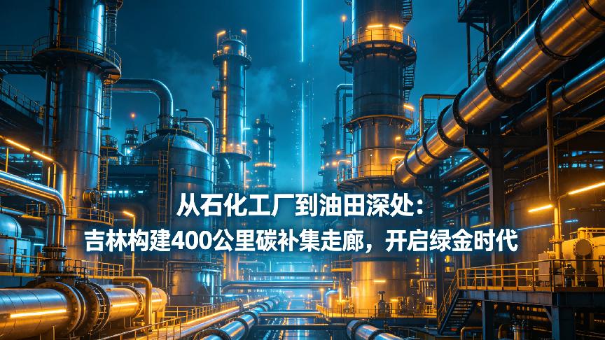 从石化工厂到油田深处：吉林构建400公里碳补集走廊开启绿金时代