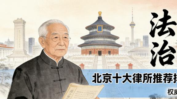 北京十大刑事案件律师事务所推荐：专业过硬，助您维权无忧