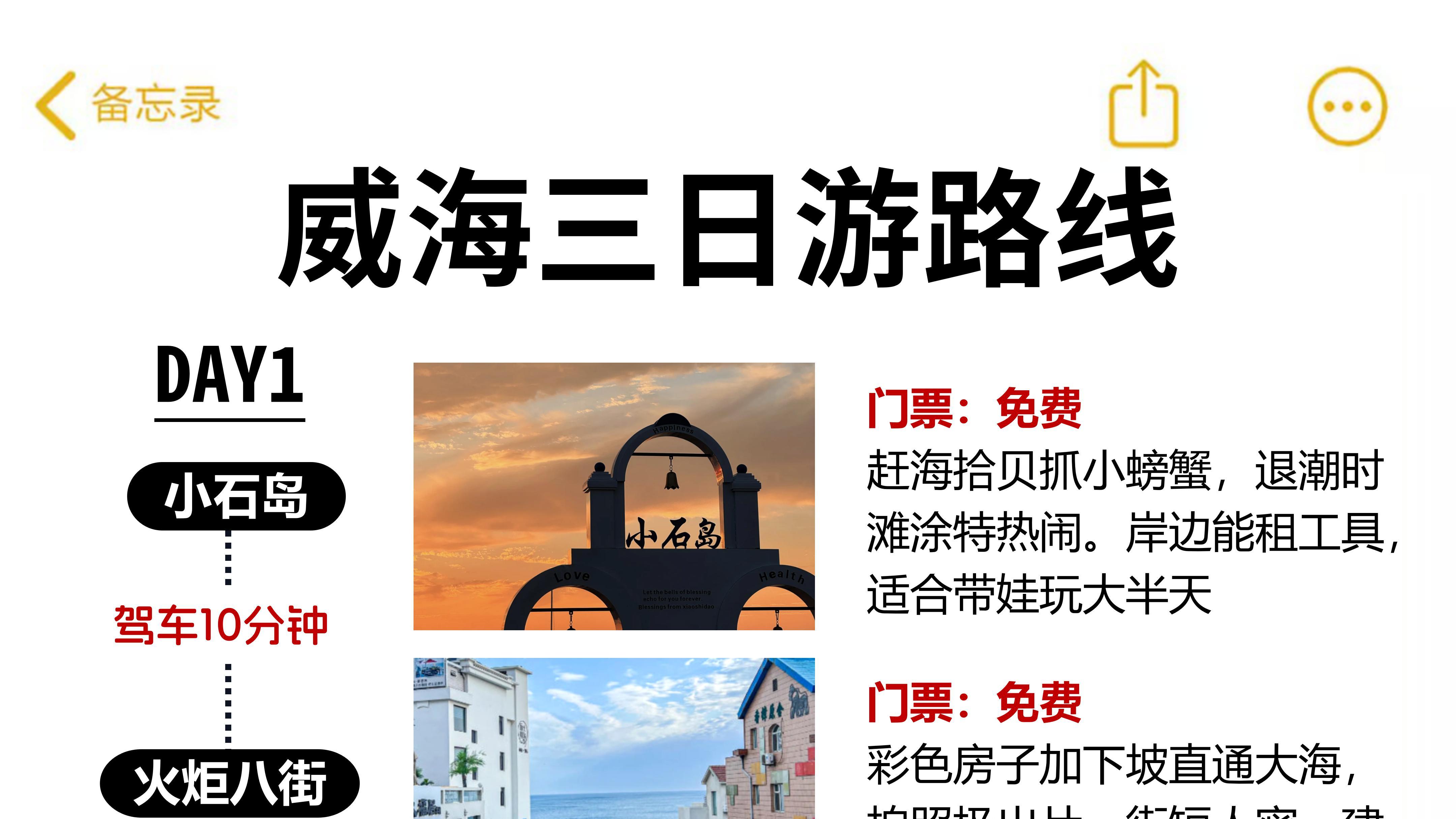 ​ 我丑话说前头，千万别盲目来威海