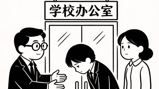 儿子班主任说 “家长素质决定孩子未来”，我回复：已转发给校长