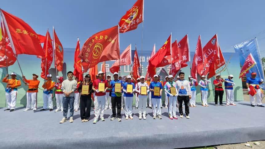 “好运山东”“国缘杯”第八届泰山徒步大会暨泰安汶河新区沿河徒步挑战赛成功举办