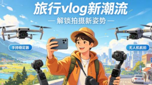 现在都流行这么拍旅行vlog了？很新的vlog到底新在哪