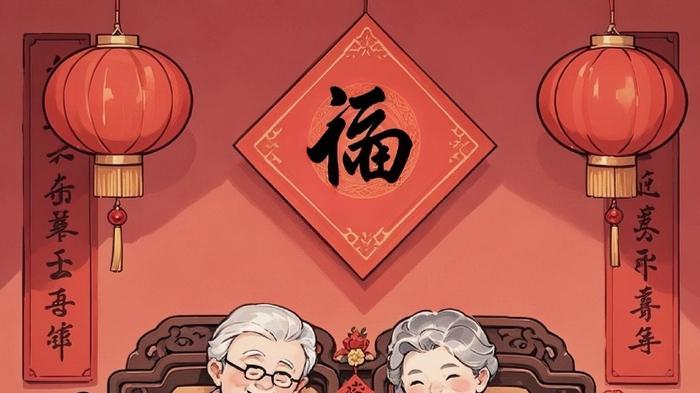 这是在给谁拜年