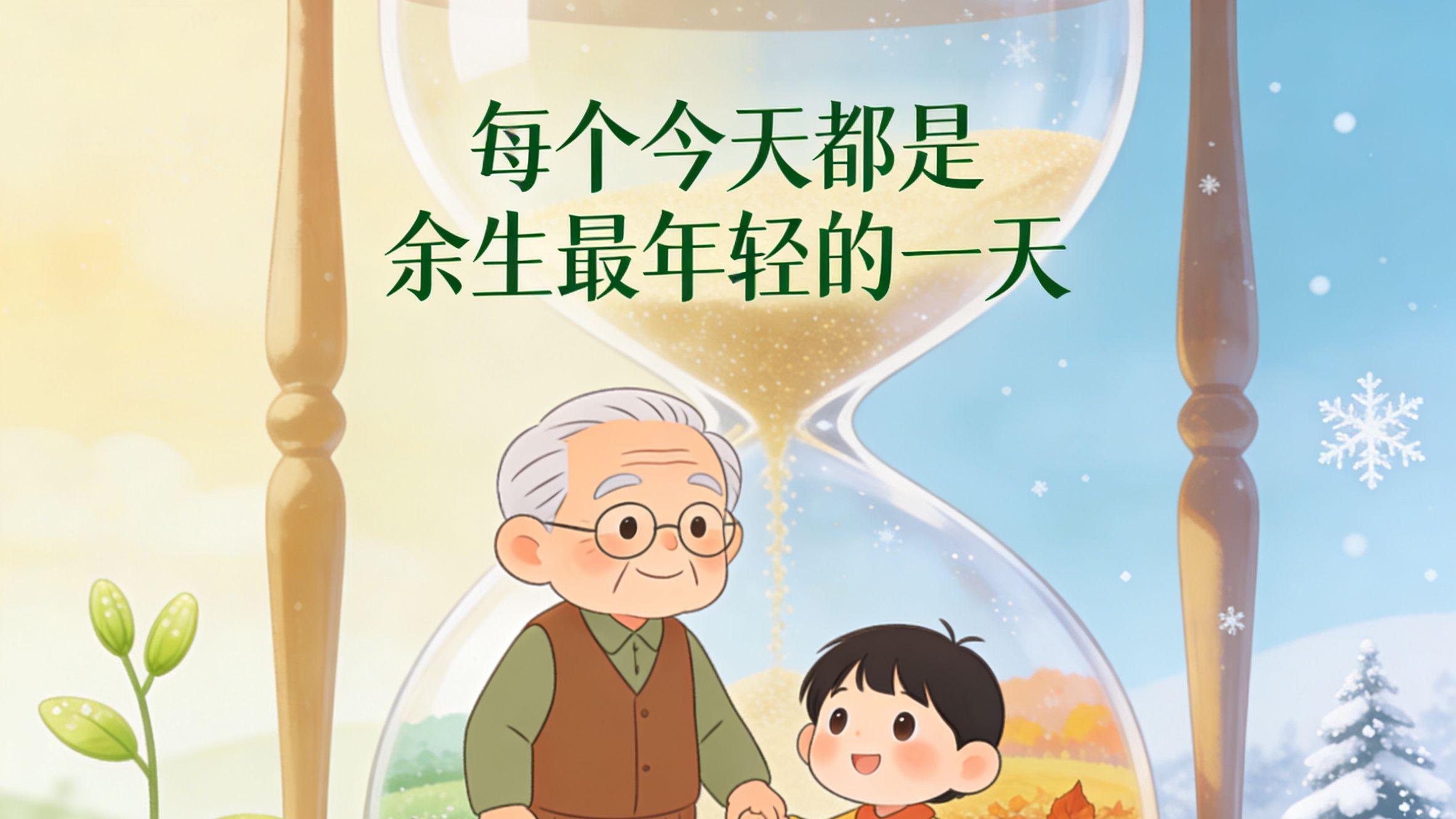 老话说：每个今天都是余生最年轻的一天