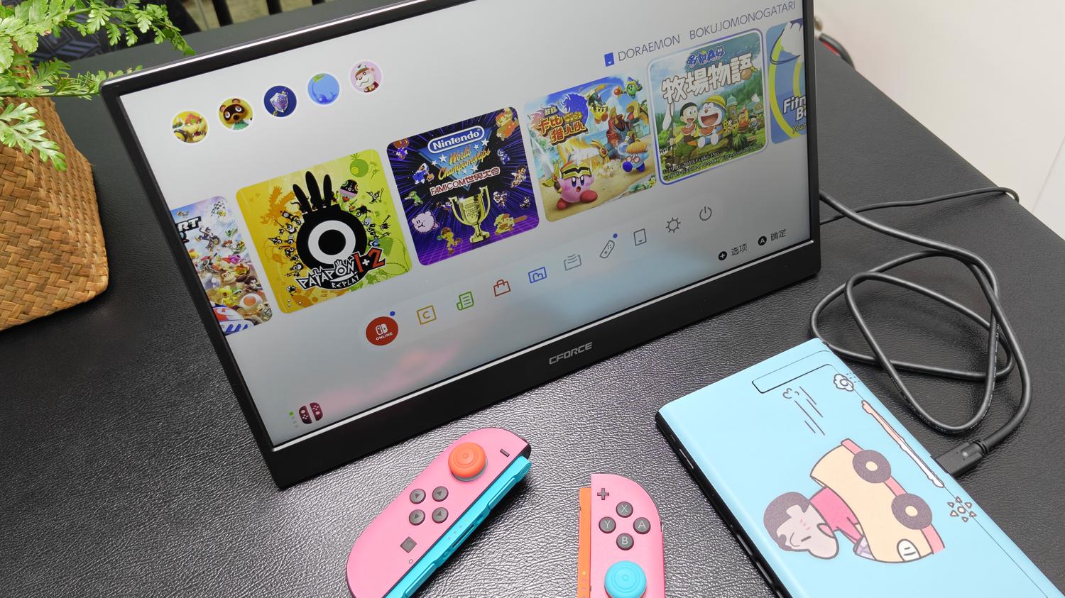 多场景通吃评测！从Switch2底座到PS5伴侣，CFORCE 016N一屏搞定