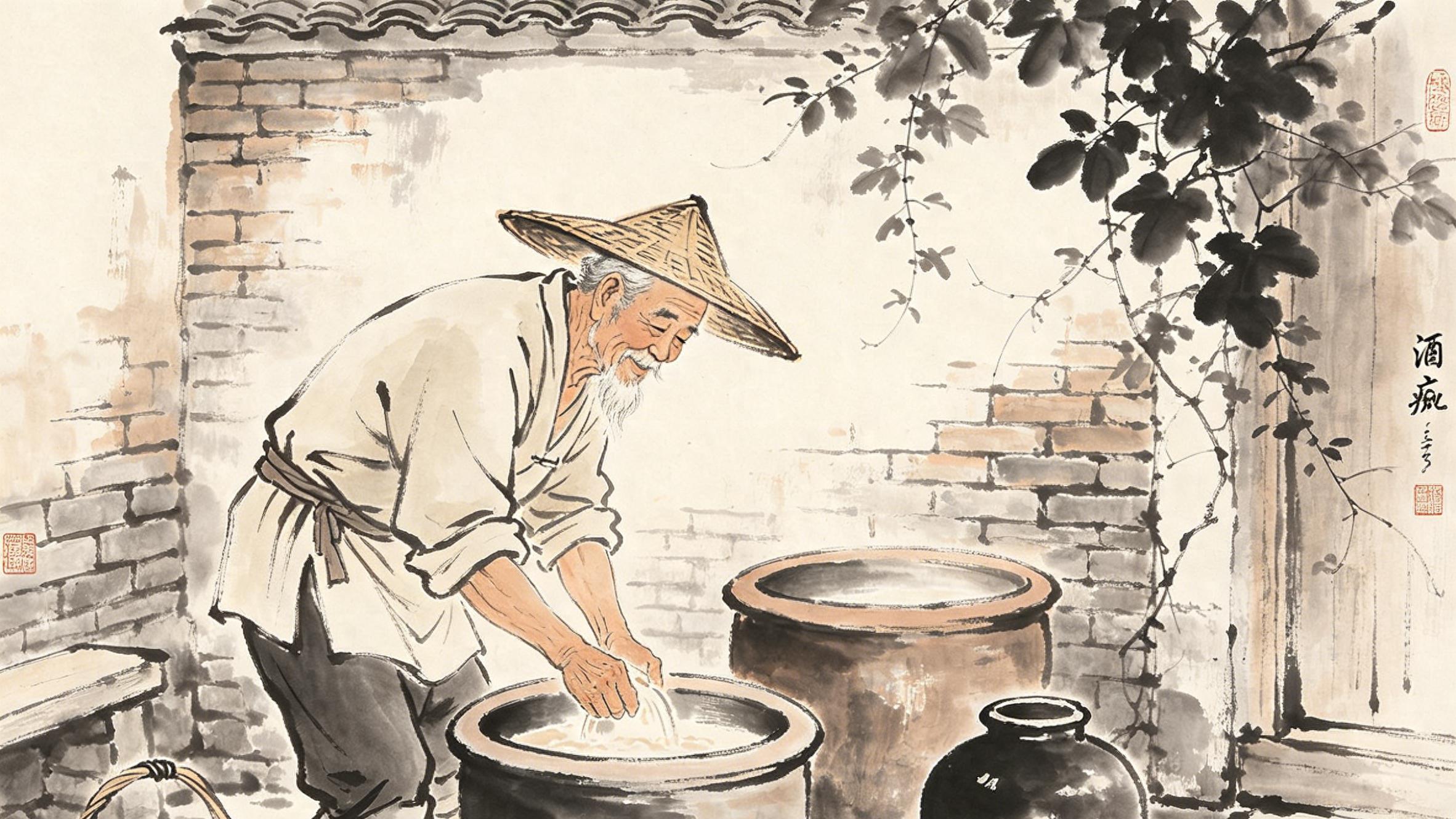 民间故事：一年只酿一坛酒！