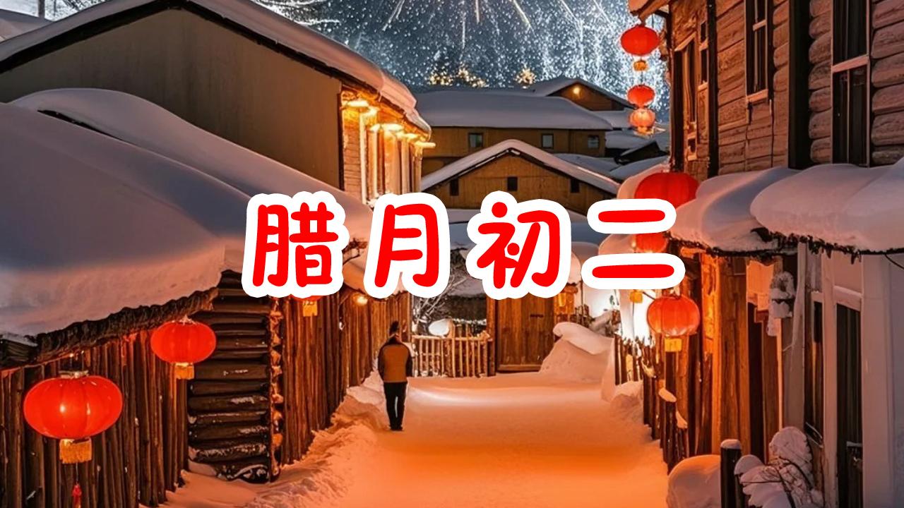 今日腊月初二，别忘祭百神，三样端上桌，福气自然来，老传统别丢