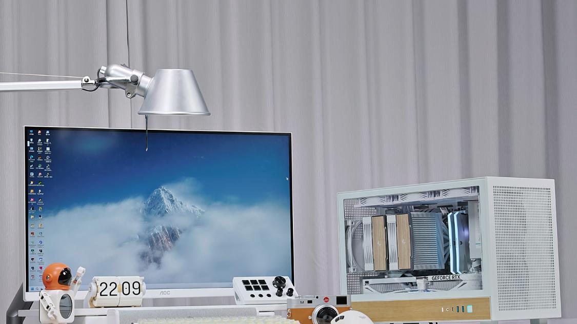 1.7W打造桌面MATX小钢炮：9850X3D+5070星曜+九州风神CH260 机箱