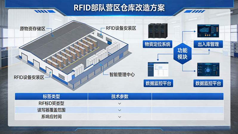 RFID为部队营区仓库改造提供有力支撑