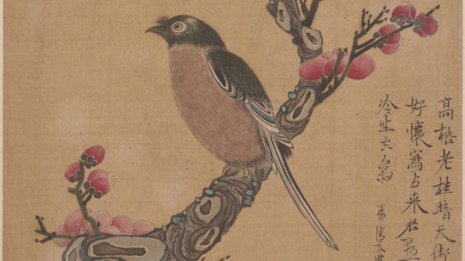 葄枕图史5    时有香来，望明艳、瑶枝非雪