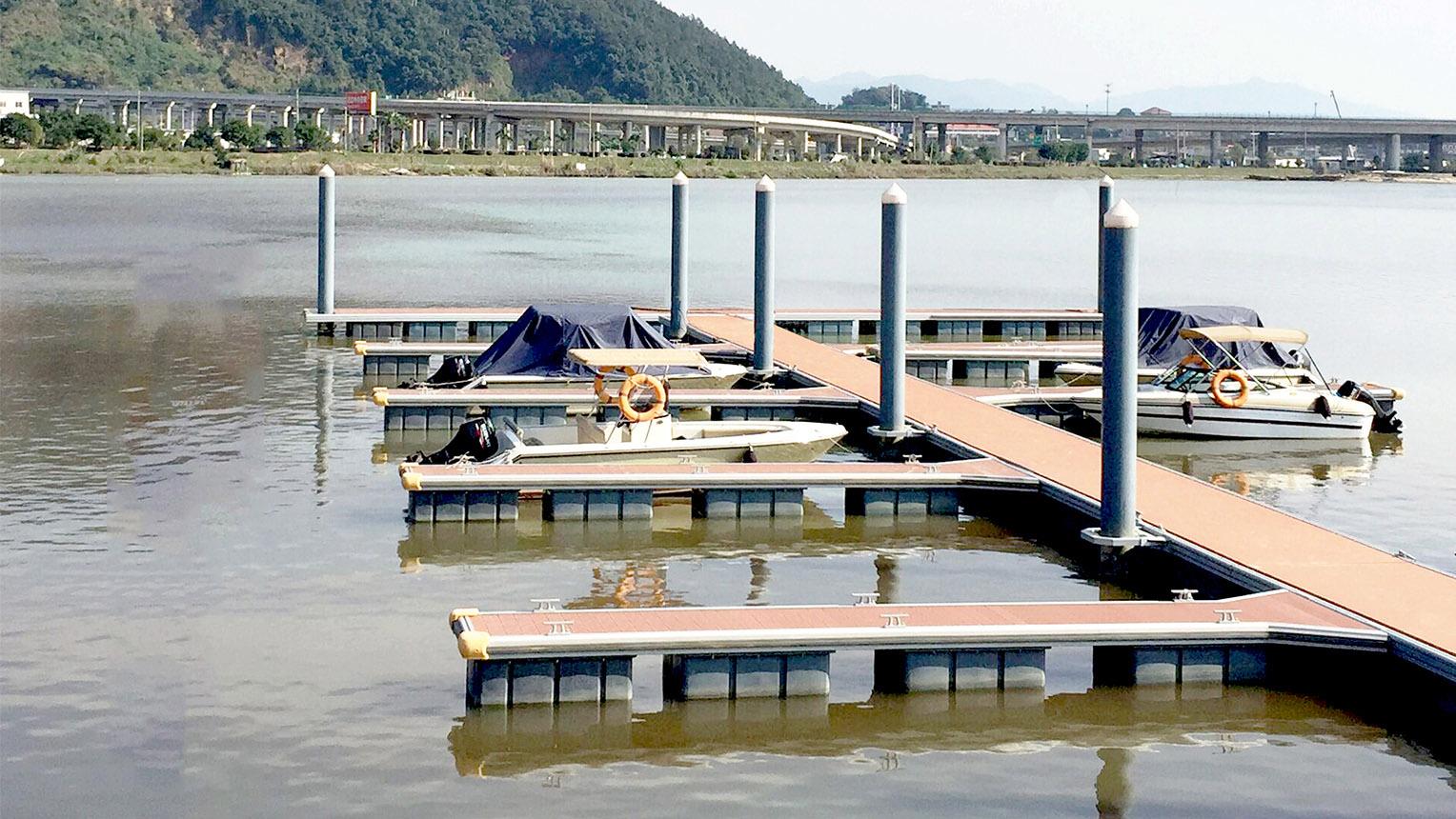 海润游艇码头|安装浮码头的方法