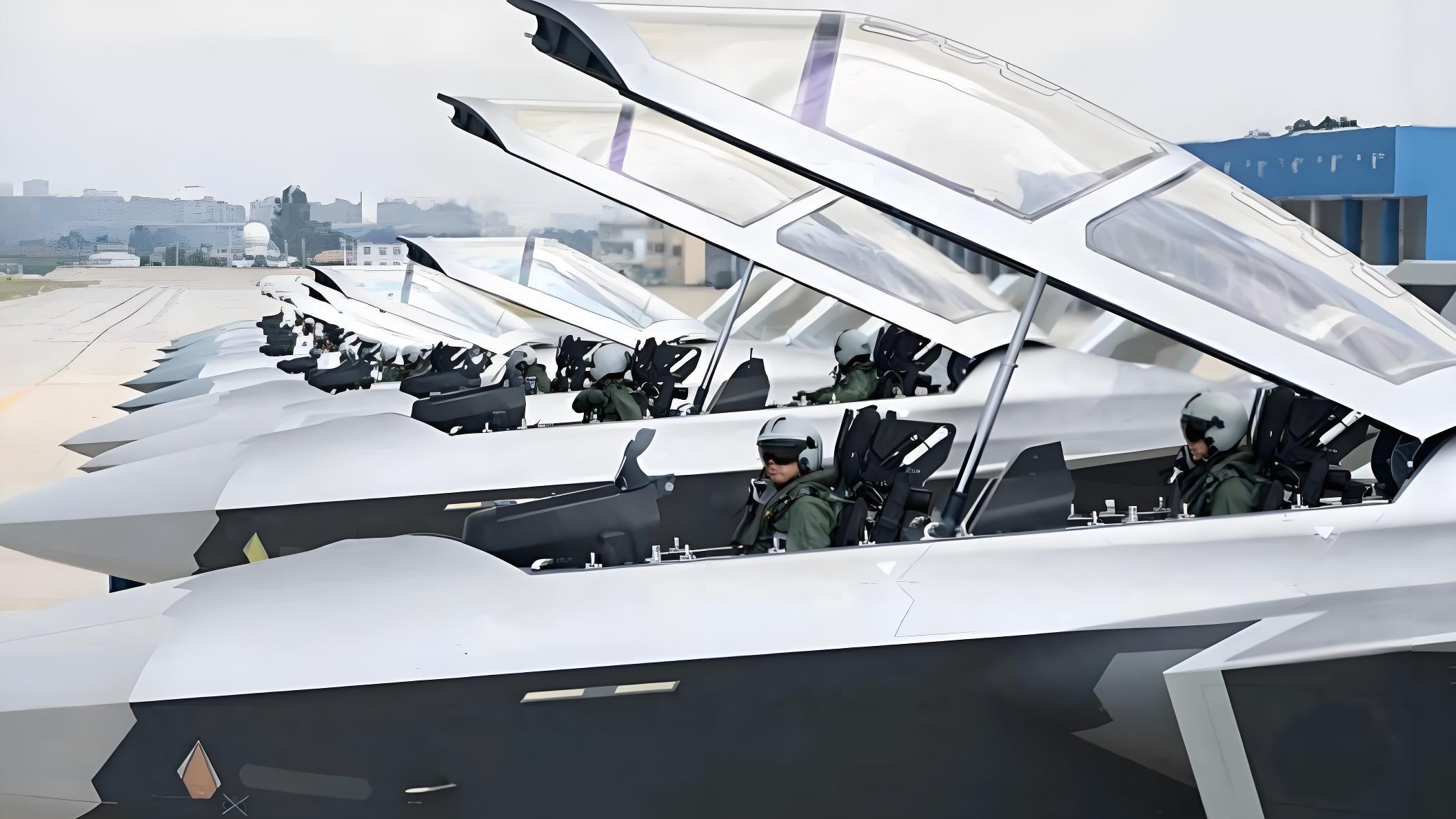 攻击-11之后，歼-20现身日喀则！6架隐身战机压顶“打印”