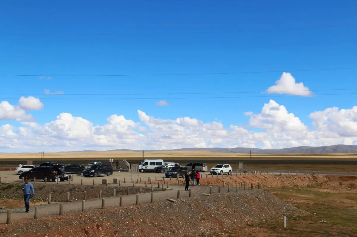 青藏公路一日行，下午的生动活跃（观景平台）