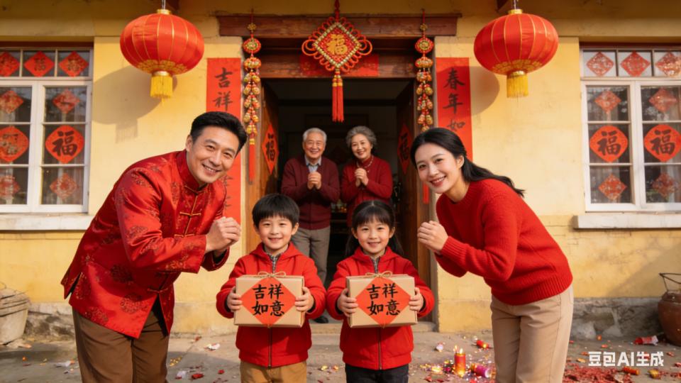 正月初二：回娘家、祭财神