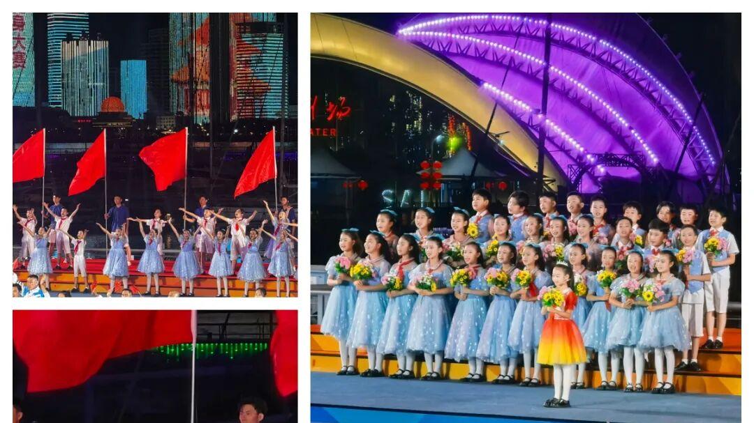 夏夜海风遇见天籁童声 青岛市实验小学合唱团精彩亮相第二届全国全民健身大赛开幕式