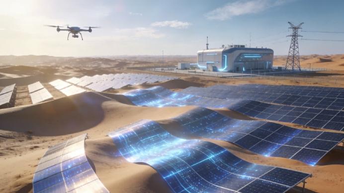 华能开启治沙新篇章：苏计光伏项目以“柔性”技术点亮内蒙沙海