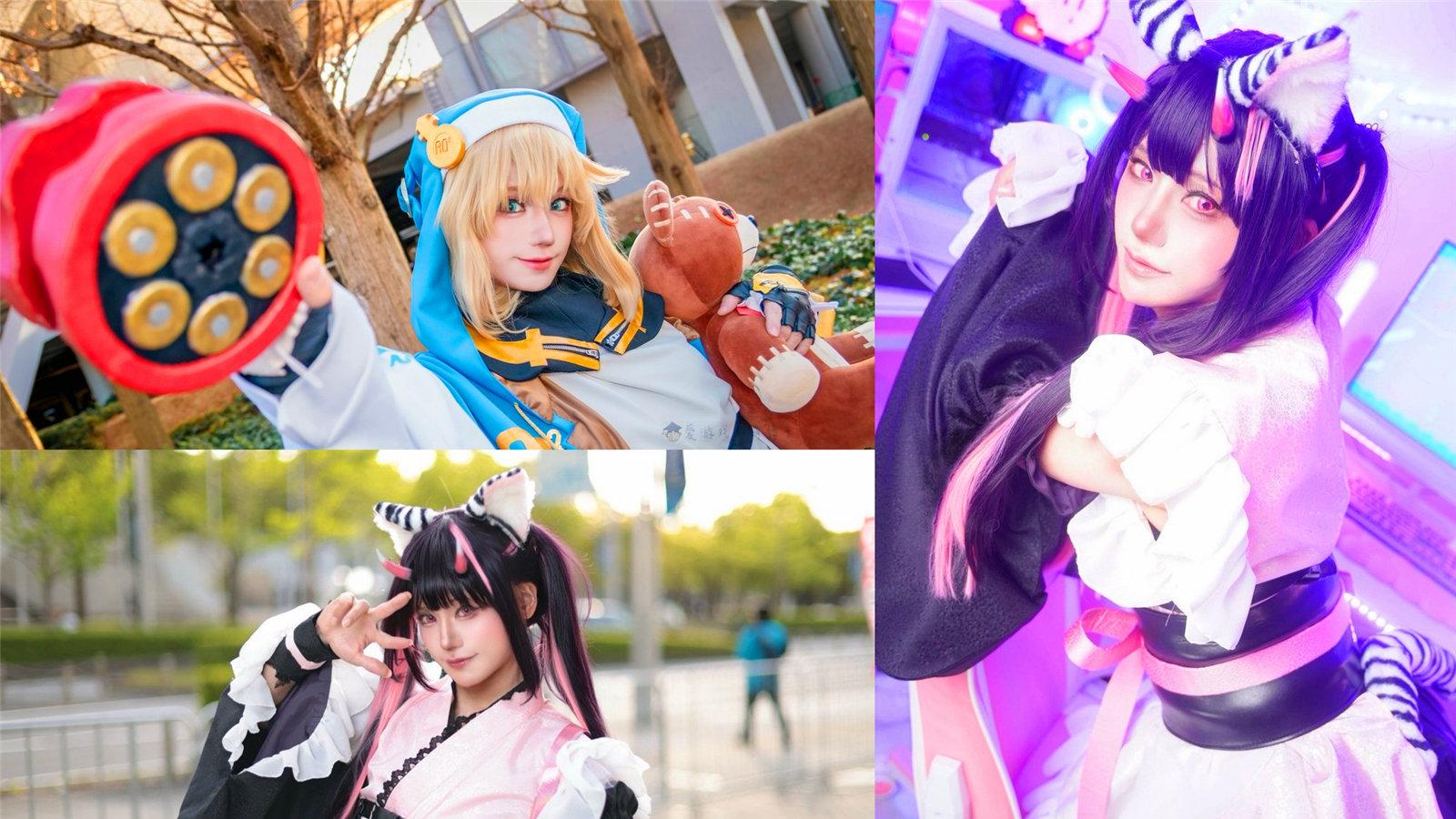 Coser扮《超时空辉夜姬》驹泽乃依，网友：他进男厕时我愣了一下