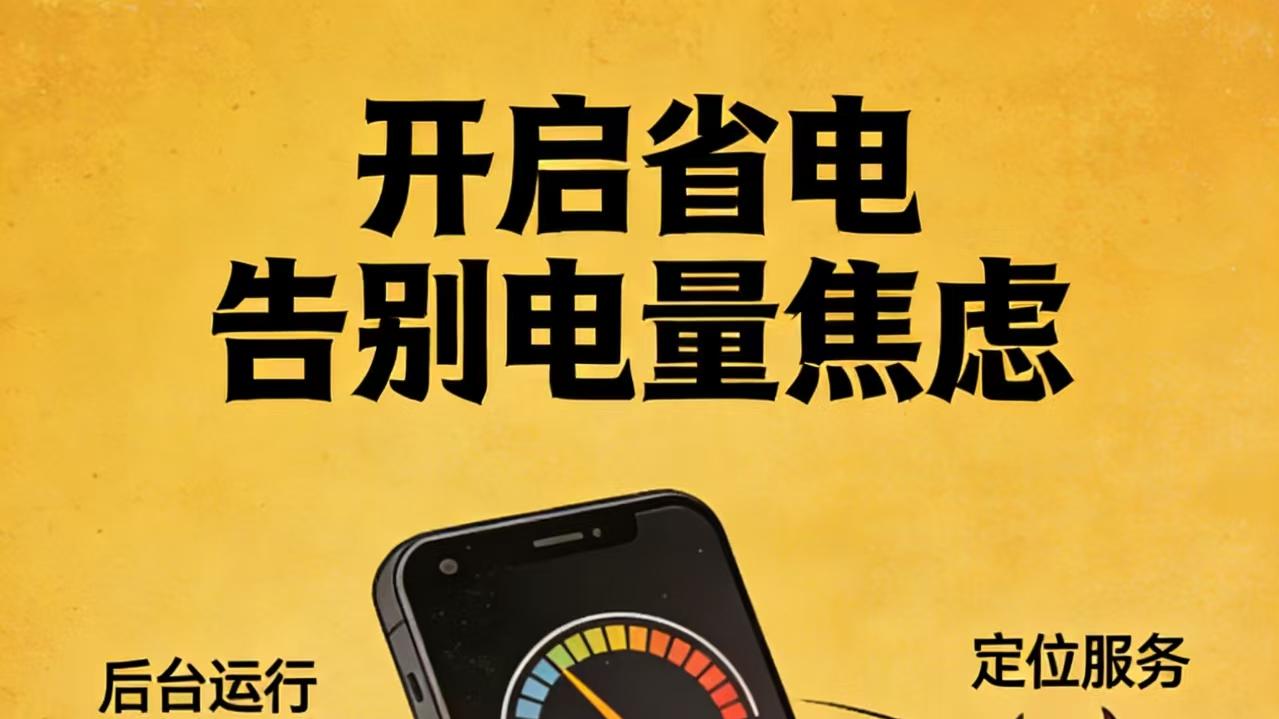 旧手机电池太愁人， 关掉这4个开关，一天一充不是梦