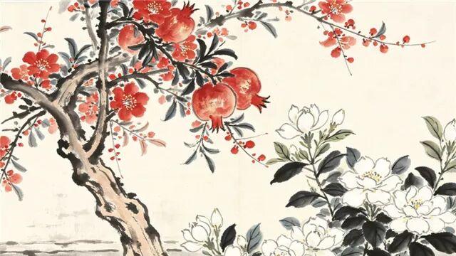 石榴红 栀子白 | 石会文