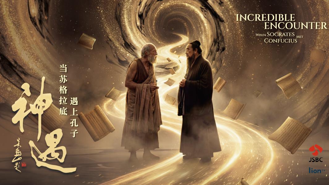 AI唤醒伟大相遇 国际合拍纪录片《神遇：当苏格拉底遇上孔子》播出