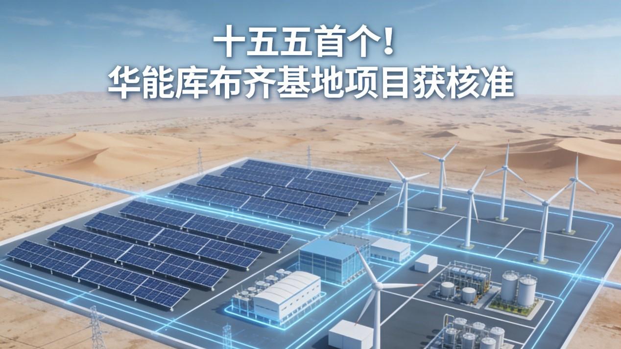“十五五”首个超级工程落地！库布齐沙漠崛起1500万千瓦能源基地