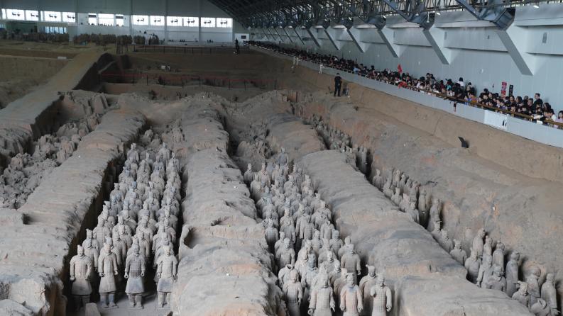 文旅发展直击一线丨秦始皇帝陵博物院“五一”预约通道开启
