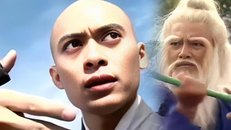 难怪洪七公谁都敢惹，你看他师父是谁，连明教教主也被他单手拿下