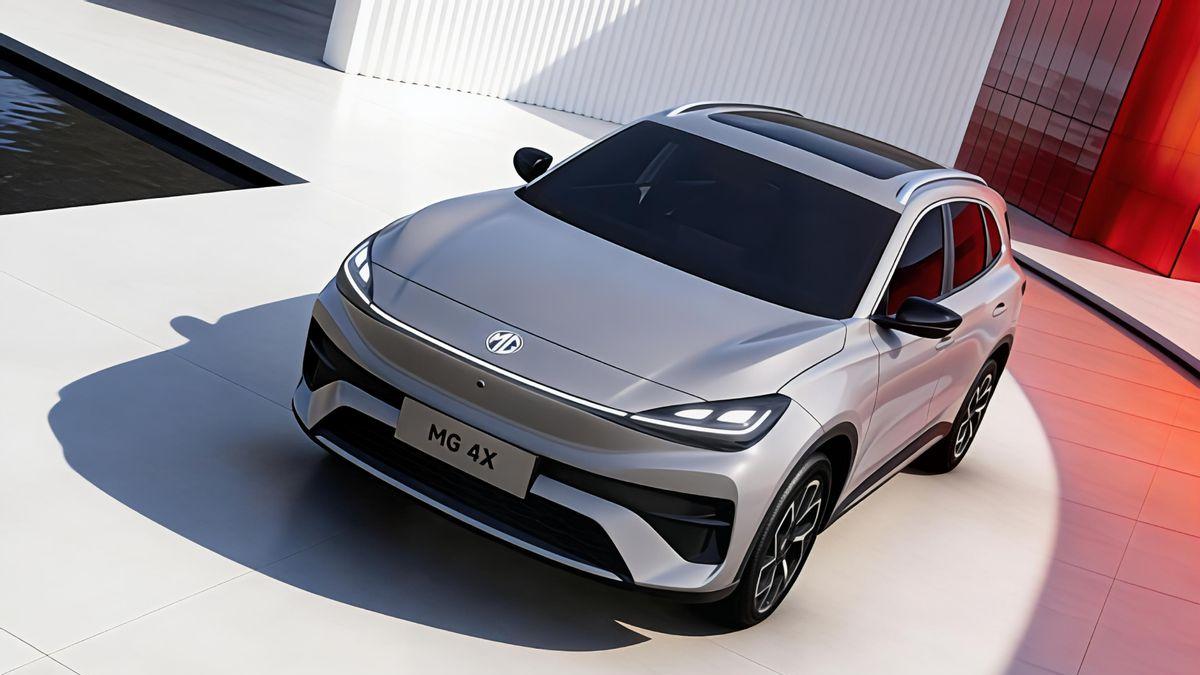 名爵MG 4X官图发布，首款纯电SUV，入门配半固态电池续航510km起
