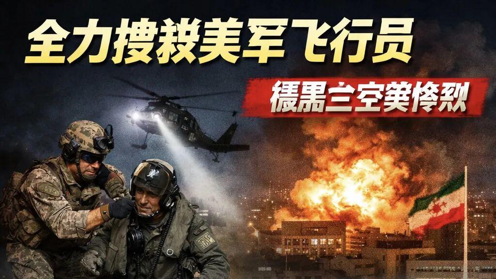 伊朗上空的“黑鹰坠落”，怎么演成了“战狼营救”？