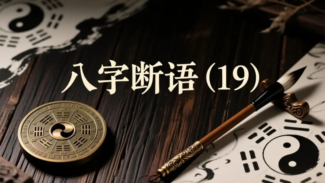 盲派八字命理常见核心断语详解（19）