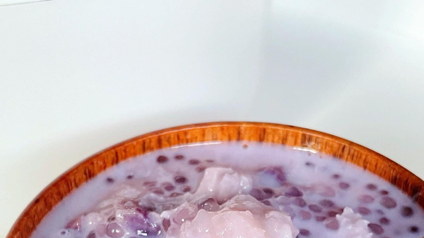 香芋紫薯西米露